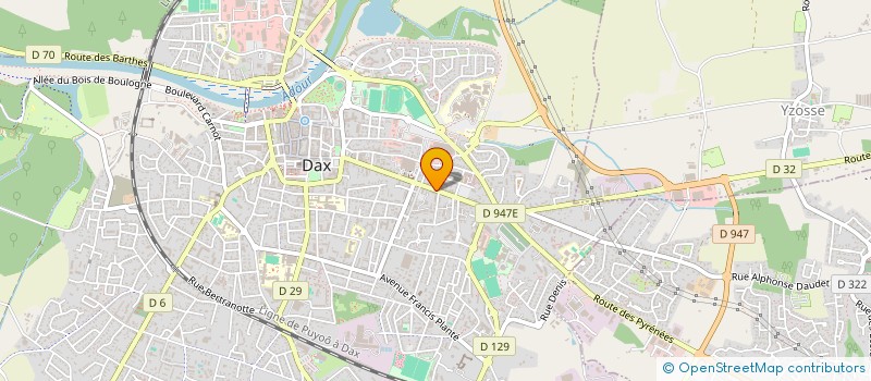 localisation de l'entreprise DRALGINATUM MADRID  DAX