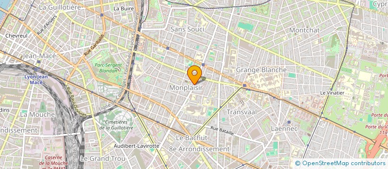 localisation de l'entreprise DRALLIBER SCI  LYON