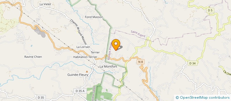 localisation de l'entreprise DRALUX à RIVIERE PILOTE
