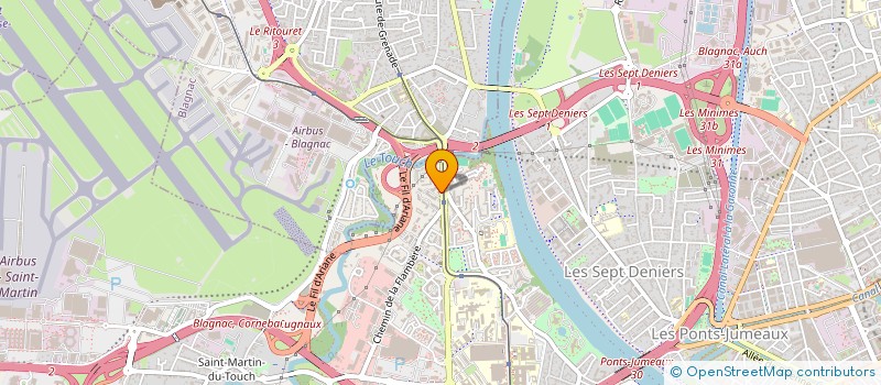 localisation de l'entreprise DRALY'S à TOULOUSE
