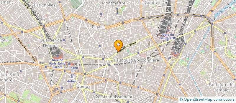 localisation de l'entreprise DRAMA CINEMA  PARIS