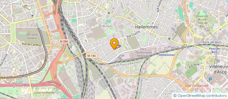 localisation de l'entreprise DRAMA MAKINA PRODUKTIONS à LILLE