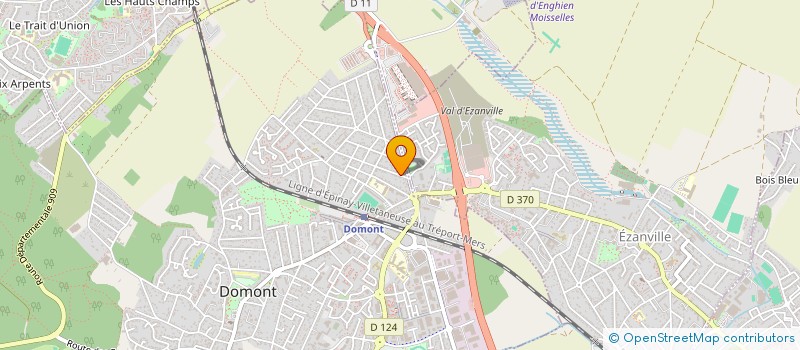 localisation de l'entreprise DRAMA QUEEN MUSIC  DOMONT