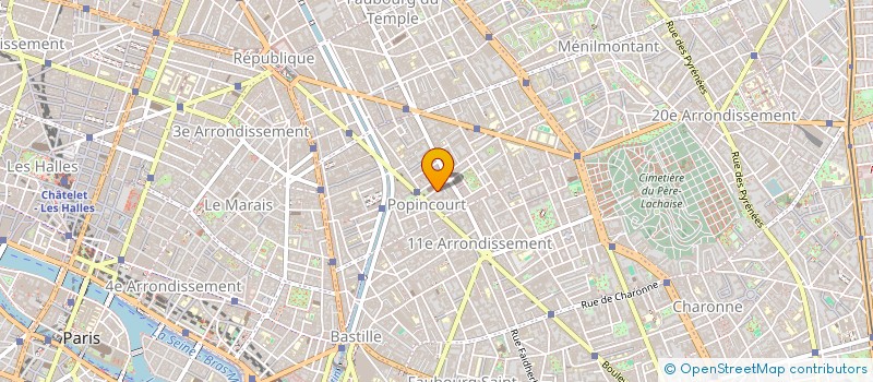 localisation de l'entreprise DRAMA QUEEN PRODUCTIONS  PARIS