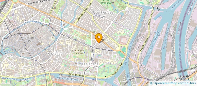 localisation de l'entreprise DRAMA QUEER CLUB  STRASBOURG