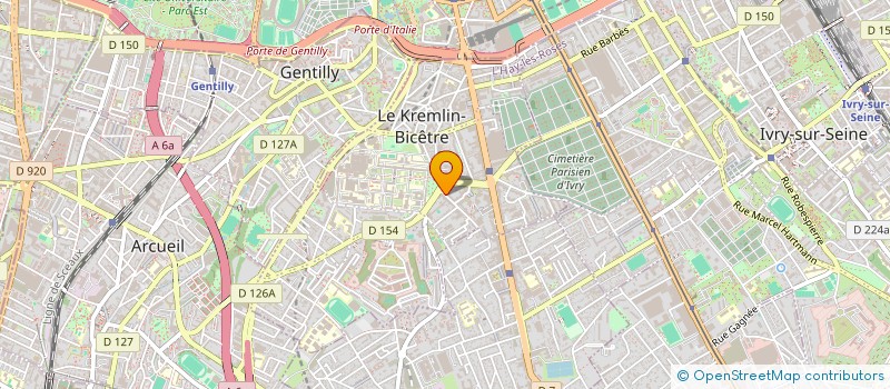 localisation de l'entreprise DRAMATIS PERSONAE à LE KREMLIN-BICETRE