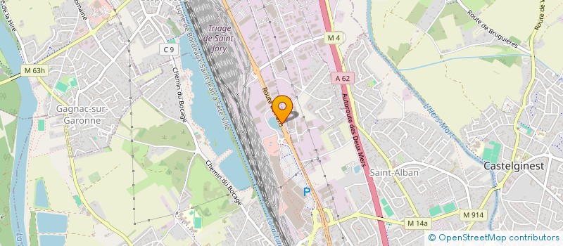 localisation de l'entreprise DRAMCS  FENOUILLET