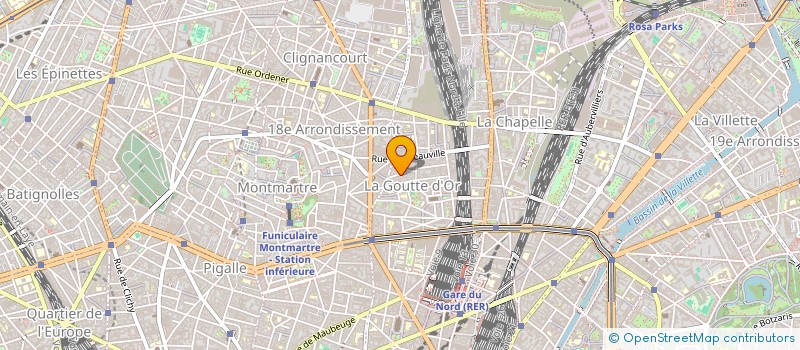 localisation de l'entreprise DRAME ALIMENTATION  PARIS