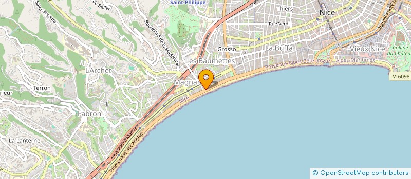 localisation de l'entreprise DRAMILAG à NICE