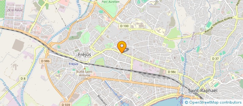 localisation de l'entreprise DRAMONT JARDINS à FREJUS