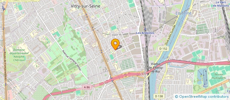 localisation de l'entreprise DRAMS&PHONE ET COMMERCE  VITRY-SUR-SEINE