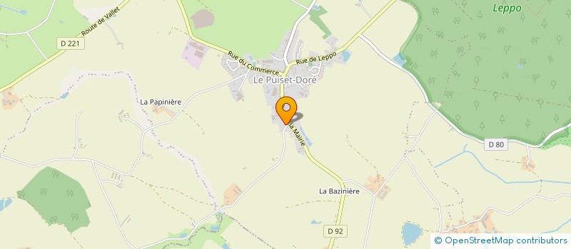 localisation de l'entreprise DRAN-REB à MONTREVAULT-SUR-EVRE