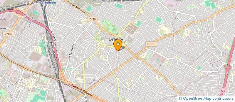 localisation de l'entreprise DRANCY DOC  DRANCY