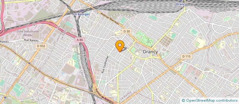 localisation de l'entreprise DRANCY ESPOIR à DRANCY
