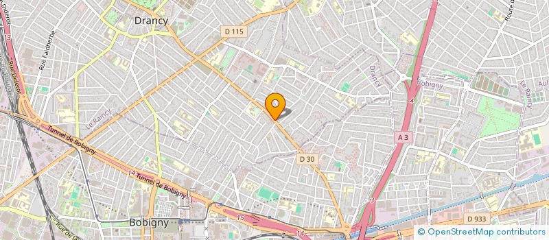 localisation de l'entreprise DRANCY PIECES AUTO à DRANCY
