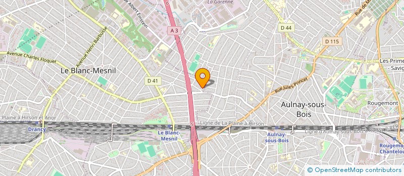localisation de l'entreprise DRANCY SECURITE à LE BLANC-MESNIL