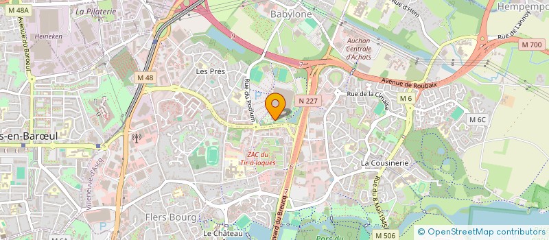 localisation de l'entreprise DRANOCO à VILLENEUVE-D'ASCQ