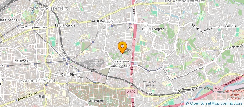 localisation de l'entreprise DRAOUI à MARSEILLE 12EME