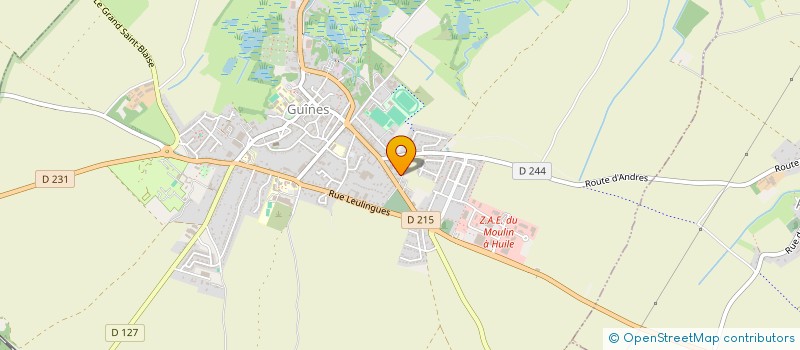 localisation de l'entreprise DRAP D'OR INVEST  GUINES