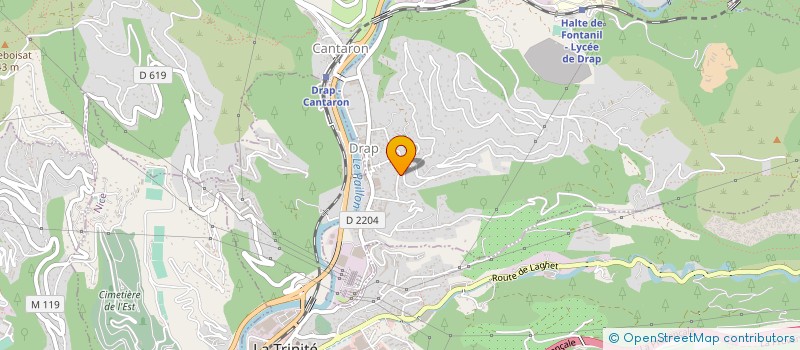 localisation de l'entreprise DRAP TRAIL  DRAP