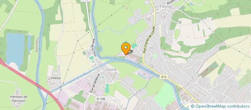 localisation de l'entreprise DRAPERIES SEDANAISES  FLOING