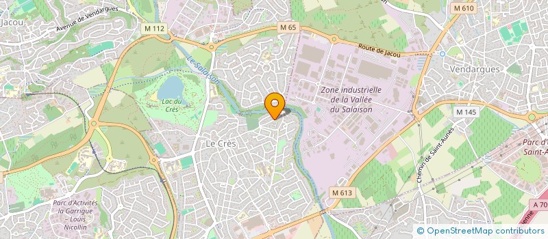 localisation de l'entreprise DRAPMYCAR à LE CRES