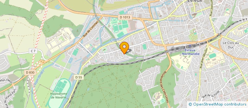 localisation de l'entreprise DRAST IT  EVREUX