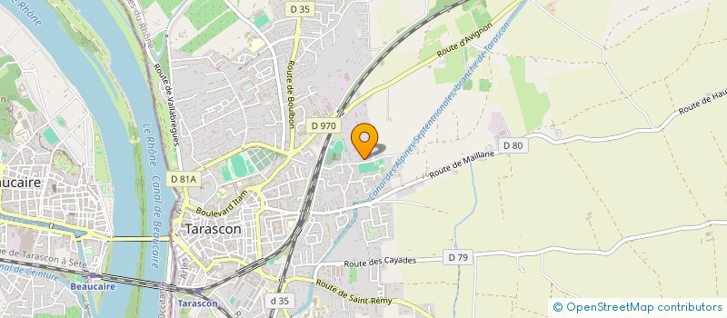 localisation de l'entreprise DRAT FORMATIONS  TARASCON