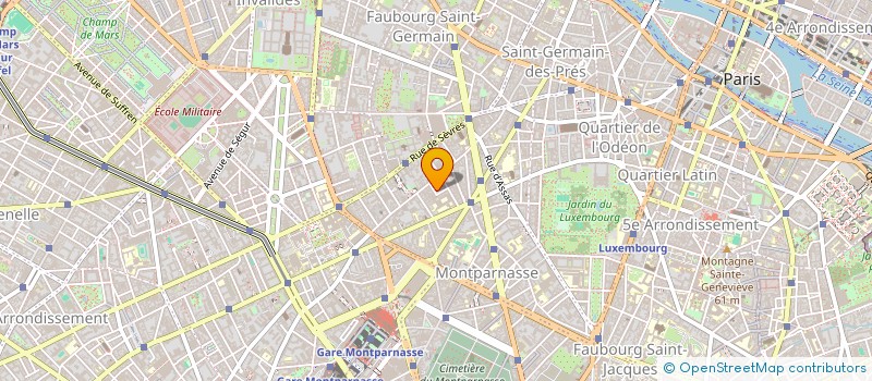 localisation de l'entreprise DRATEL  PARIS