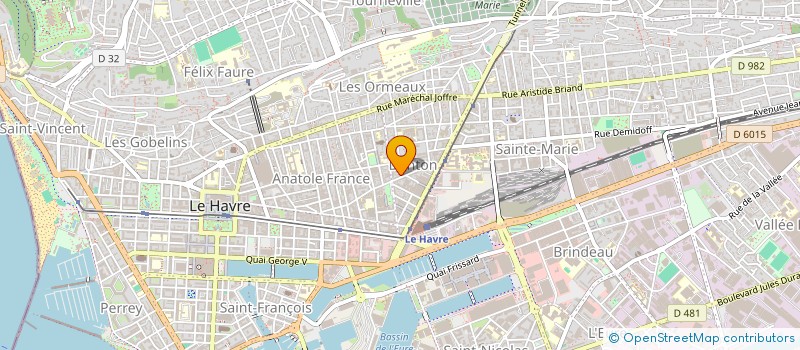 localisation de l'entreprise DRATTOC à LE HAVRE