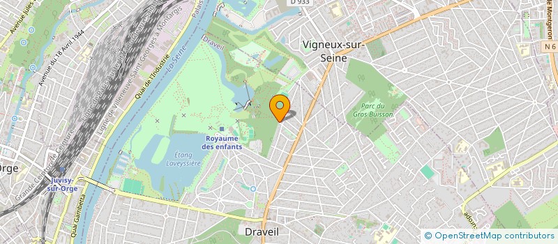 localisation de l'entreprise DRAVEIL AMBULANCES à DRAVEIL