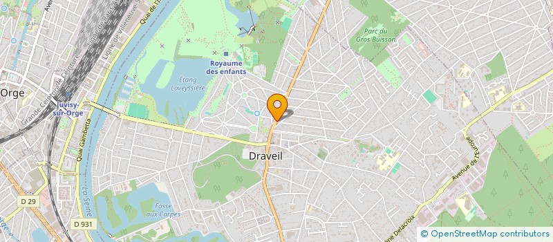 localisation de l'entreprise DRAVEIL AMEUBLEMENT à DRAVEIL