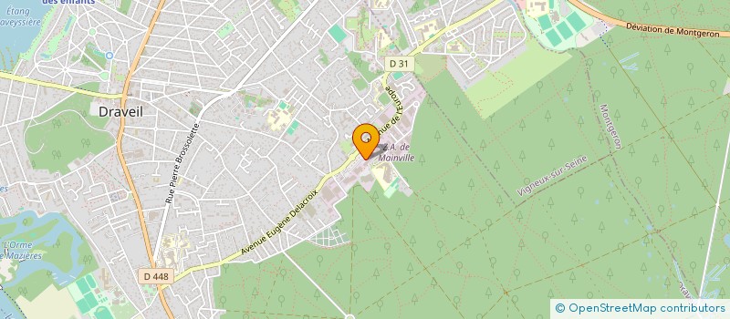 localisation de l'entreprise DRAVEIL JOUETS à DRAVEIL