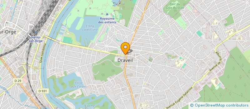 localisation de l'entreprise DRAVEIL OPTIQUE à DRAVEIL