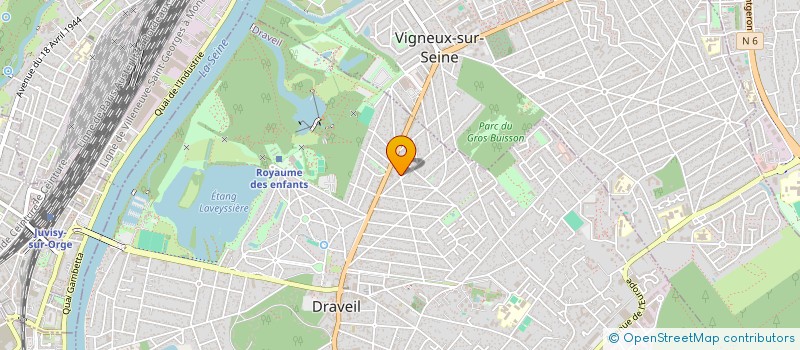 localisation de l'entreprise DRAVEIL SANTE à DRAVEIL