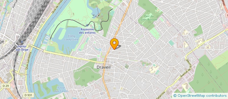localisation de l'entreprise DRAVEIL THERM à DRAVEIL