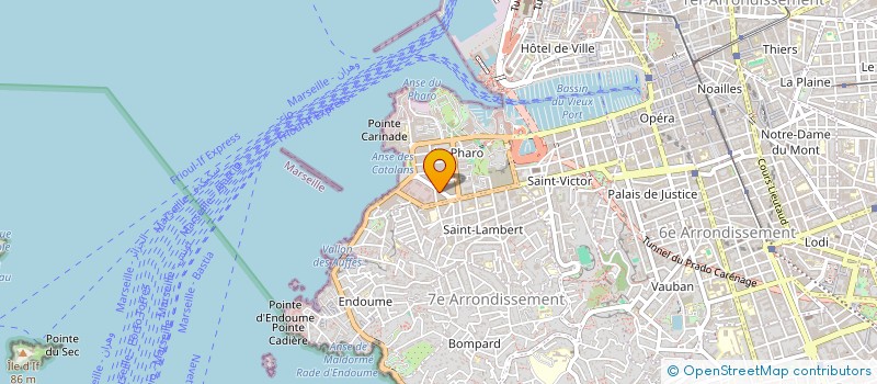 localisation de l'entreprise DRAVELLI à MARSEILLE