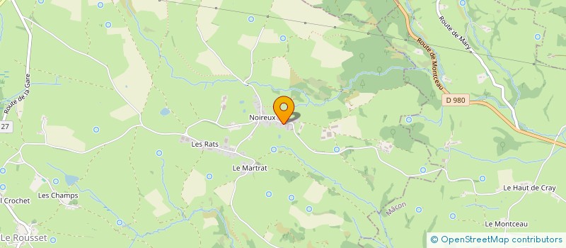 localisation de l'entreprise DRAVERT MICKAEL  LE ROUSSET-MARIZY