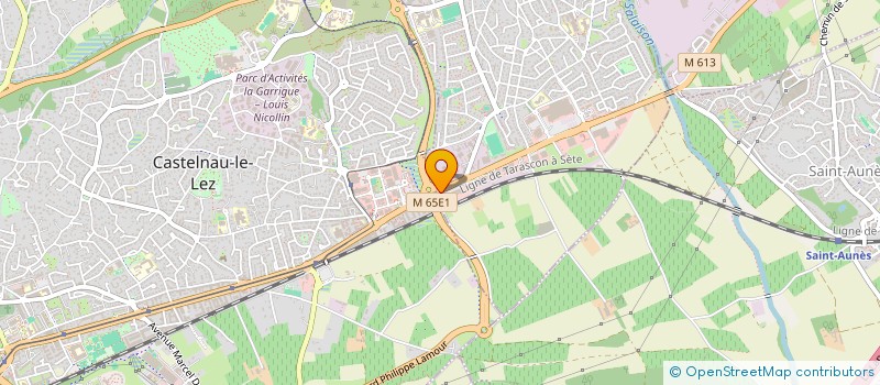localisation de l'entreprise DRAVIL à LE CRES