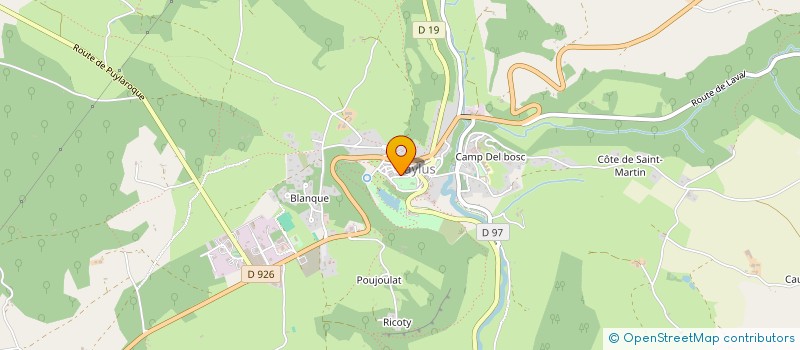 localisation de l'entreprise DRAWINTERNATIONAL  CAYLUS