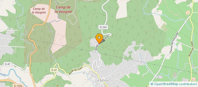 localisation de l'entreprise DRAWS HOLDING  LA MOTTE