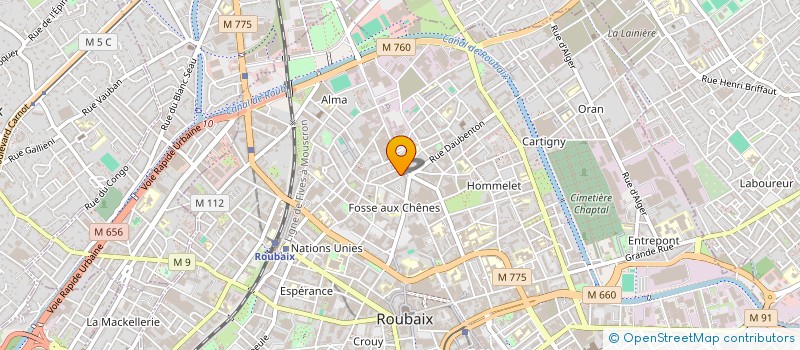 localisation de l'entreprise DRAYMONT HOLDING CORP  ROUBAIX