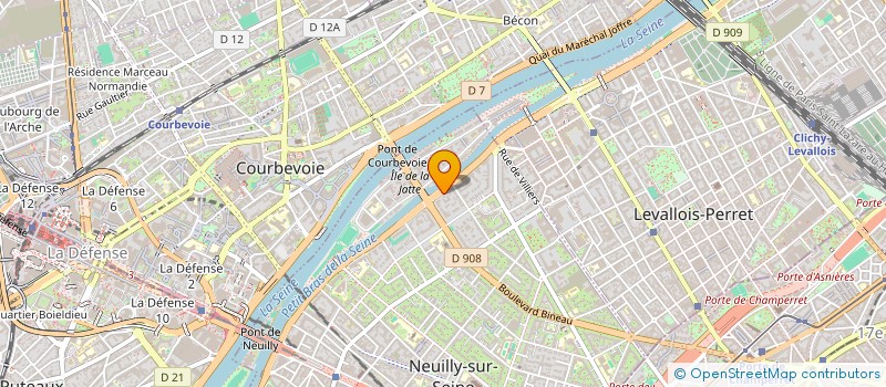localisation de l'entreprise DRAZILA à NEUILLY-SUR-SEINE