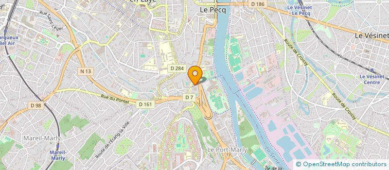 localisation de l'entreprise DRB  LE PECQ