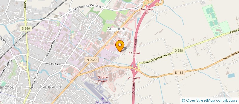 localisation de l'entreprise DRB FUTUROPOLE  MONTAUBAN