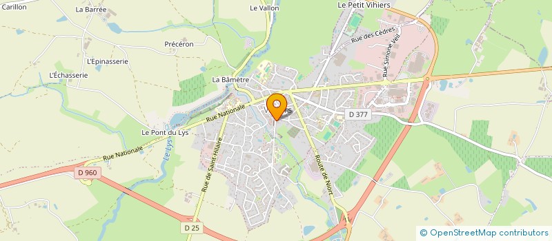 localisation de l'entreprise DRB METHODES ET APPLICATIONS à CHEMILLE-EN-ANJOU