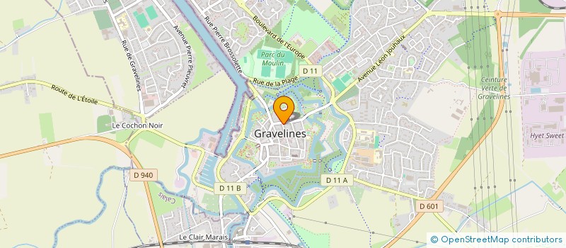 localisation de l'entreprise DRB SERVICES à GRAVELINES