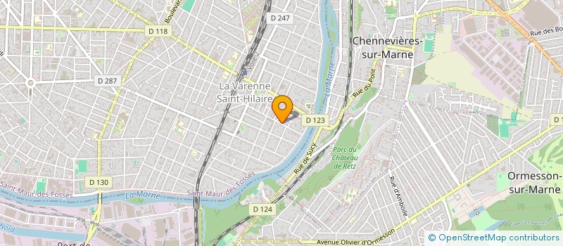 localisation de l'entreprise DRBD à SAINT-MAUR-DES-FOSSES