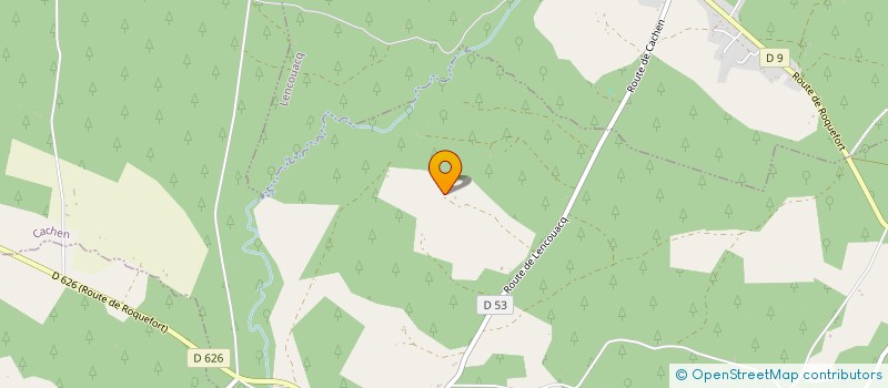 localisation de l'entreprise DRBE  SAINT-GOR