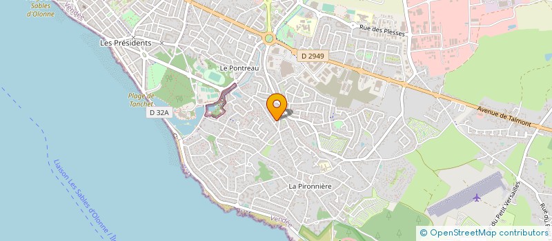 localisation de l'entreprise DRC à LES SABLES D'OLONNE